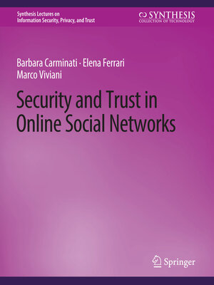 cover image of Security and Trust in Online Social Networks